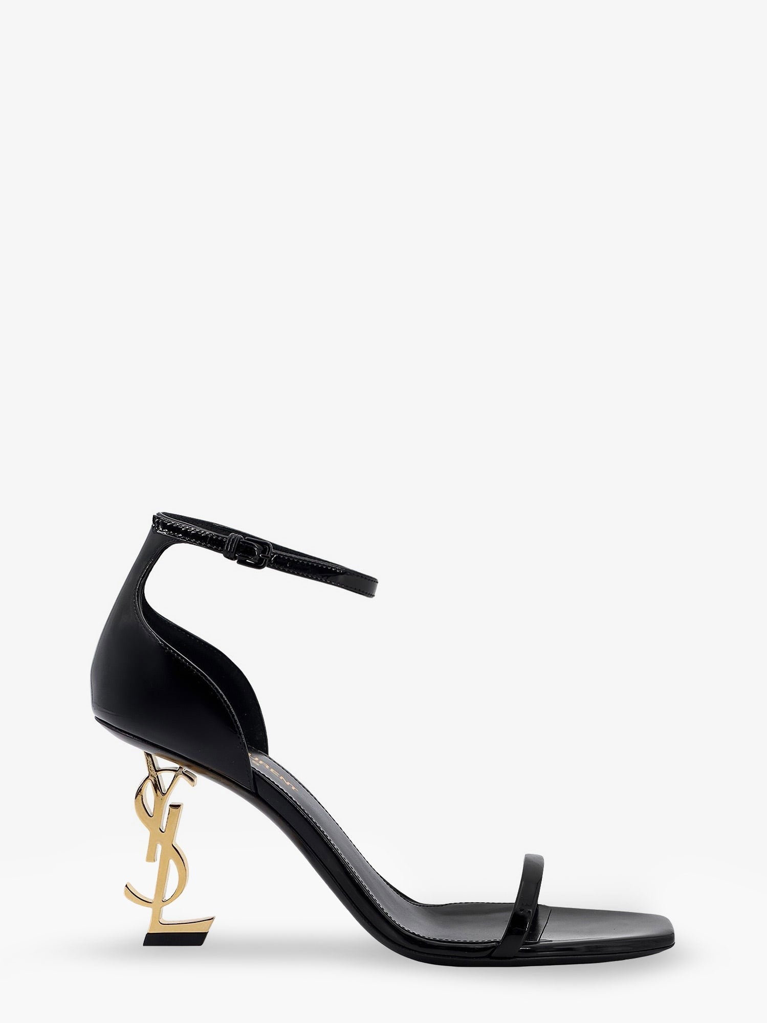 Saint Laurent Opyum 85 patent leather sandals