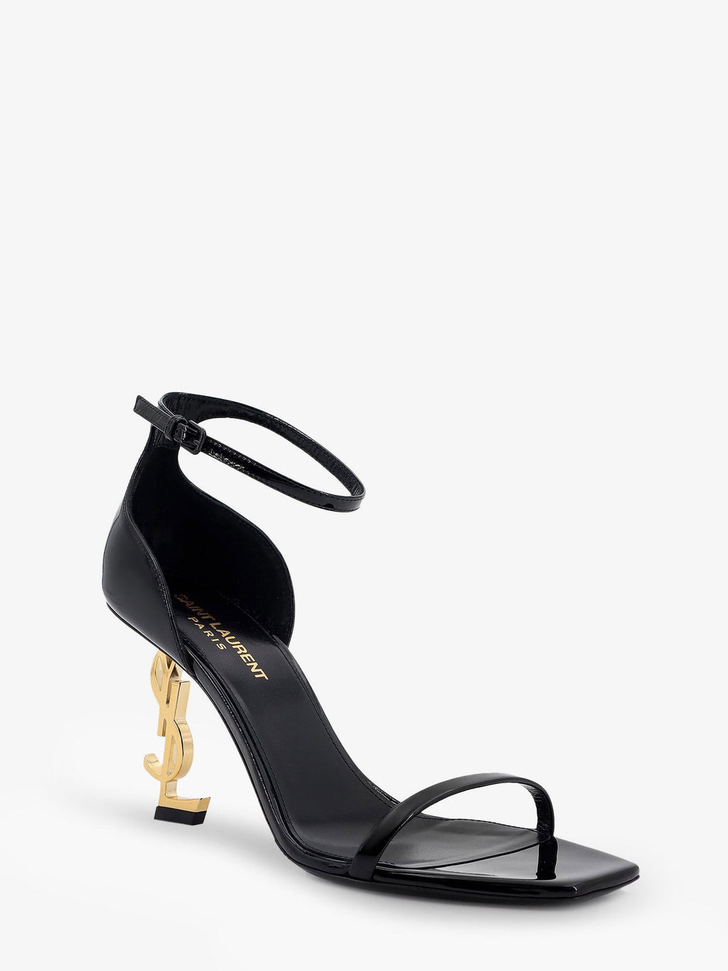 Saint Laurent Opyum 85 patent leather sandals
