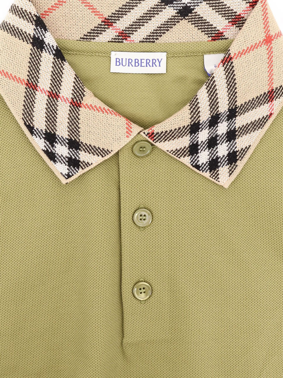 Burberry polokošile ze směsi organické bavlny