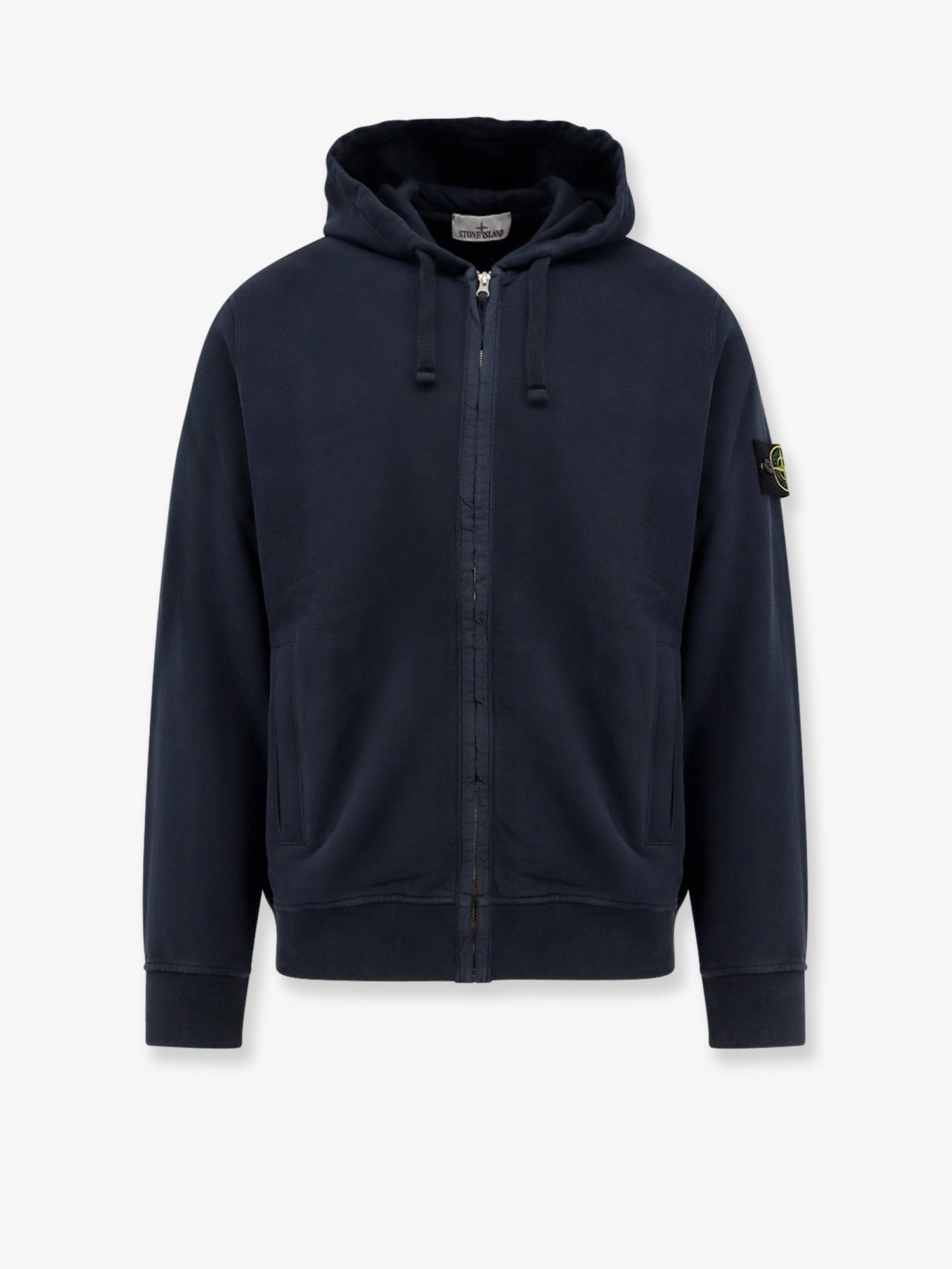 Stone Island Organic cotton hooded sweatshirt