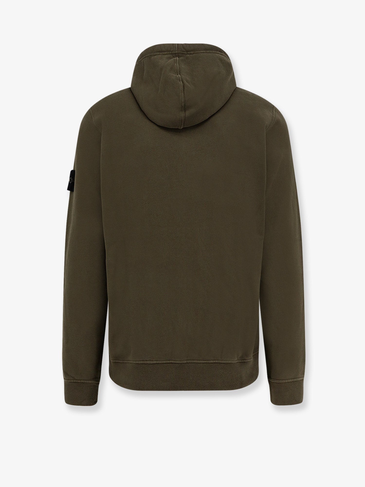 Stone Island Organic cotton hooded sweatshirt