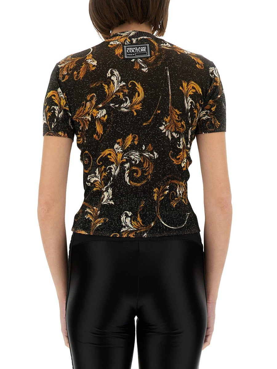 Versace Jeans Couture "OUTLINE BAROQUE" PLETENÉ TRIČKO