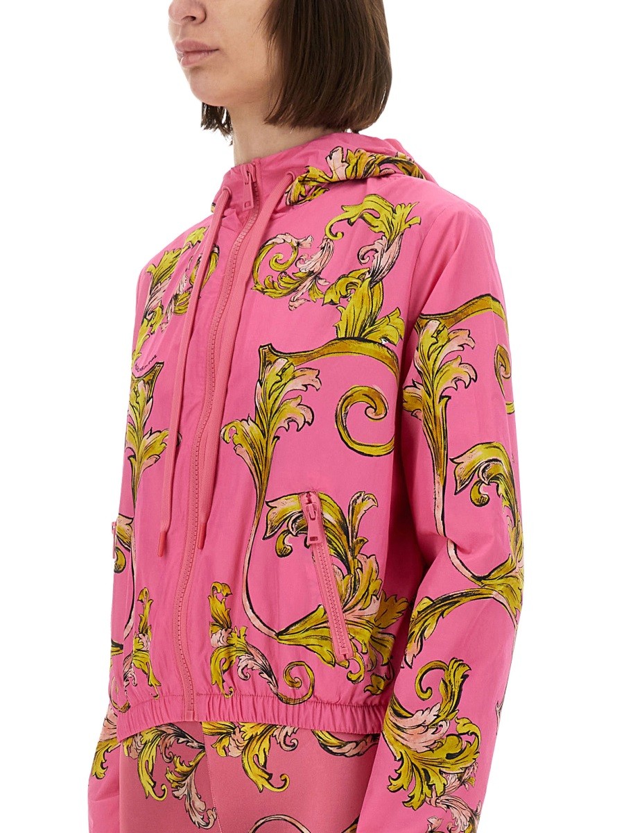 Versace Jeans Couture "OUTLINE BAROQUE" WINDBREAKER