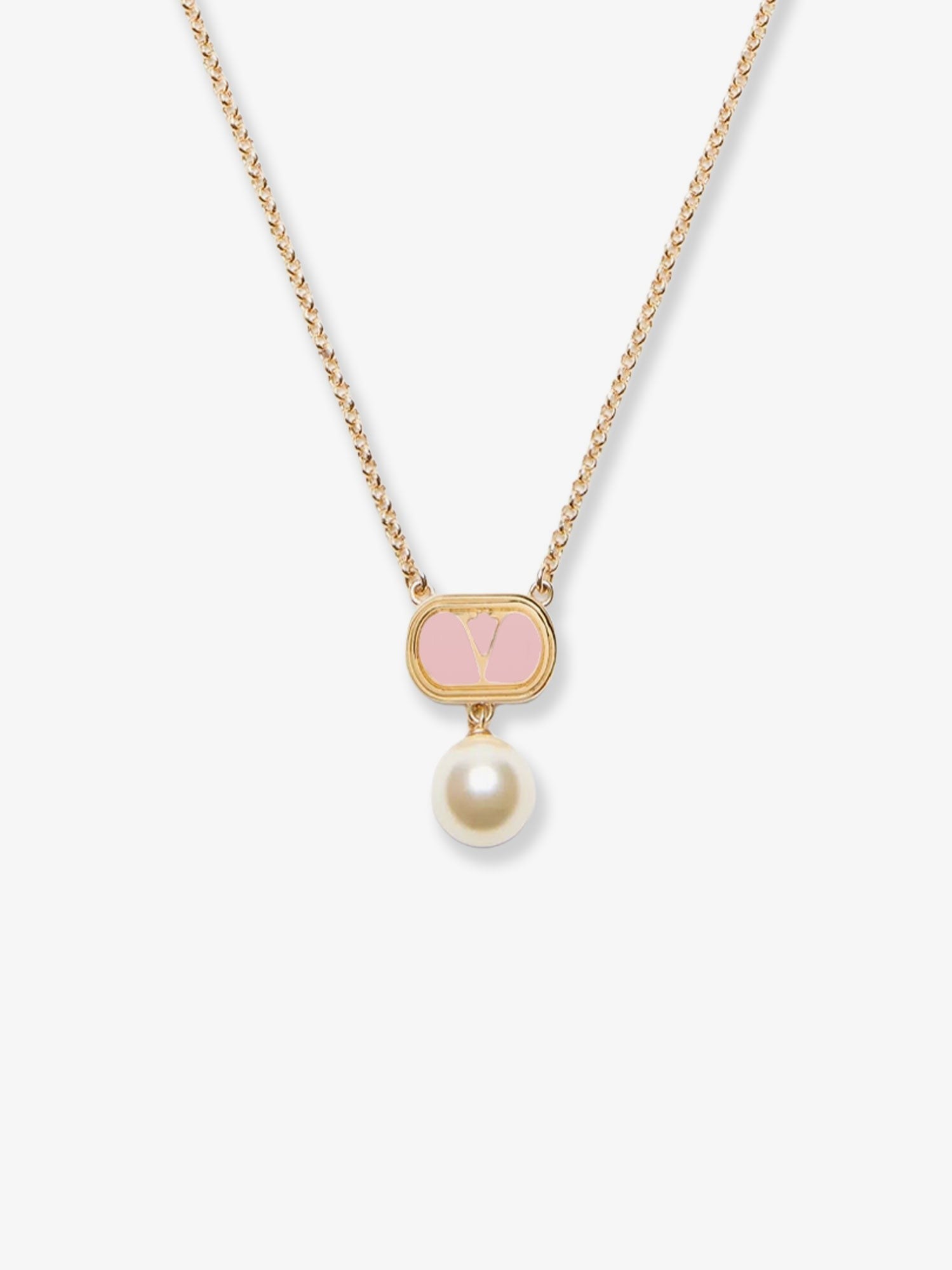 Valentino Garavani Ovalette metal necklace