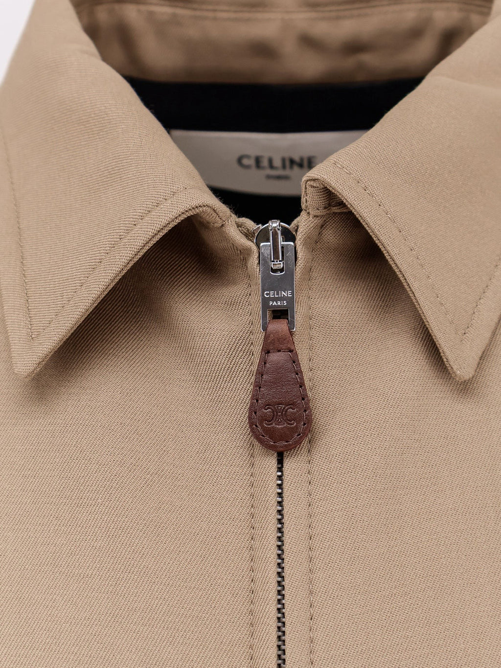 Celine Overshirt wool and cotton jacket