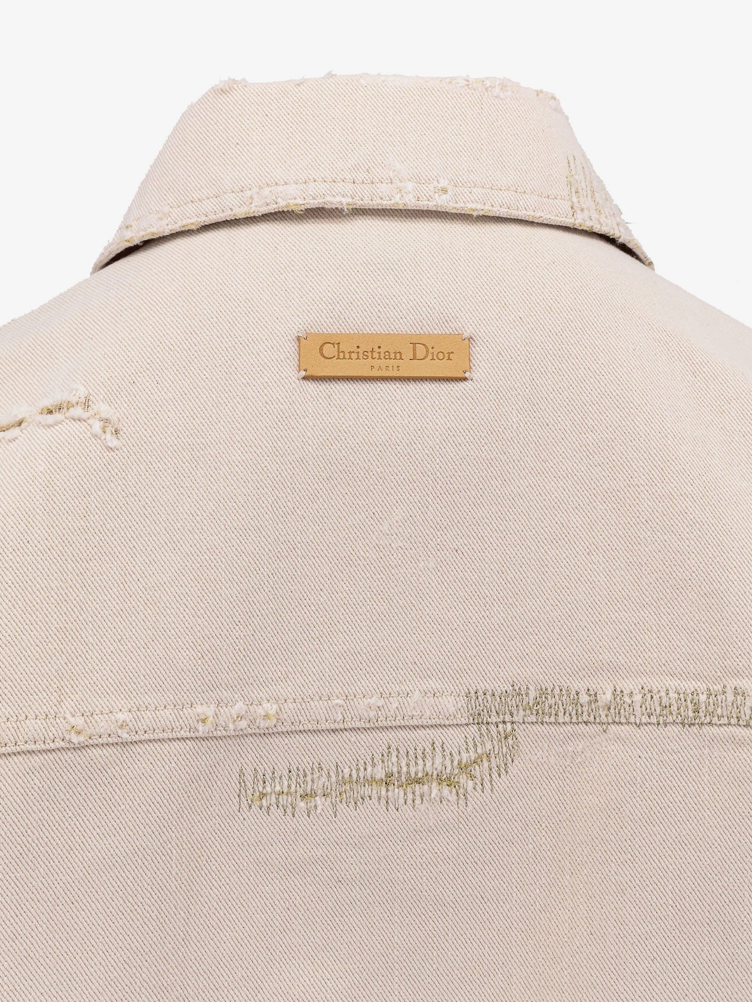 Dior Oversize bavlněná bunda s páskem