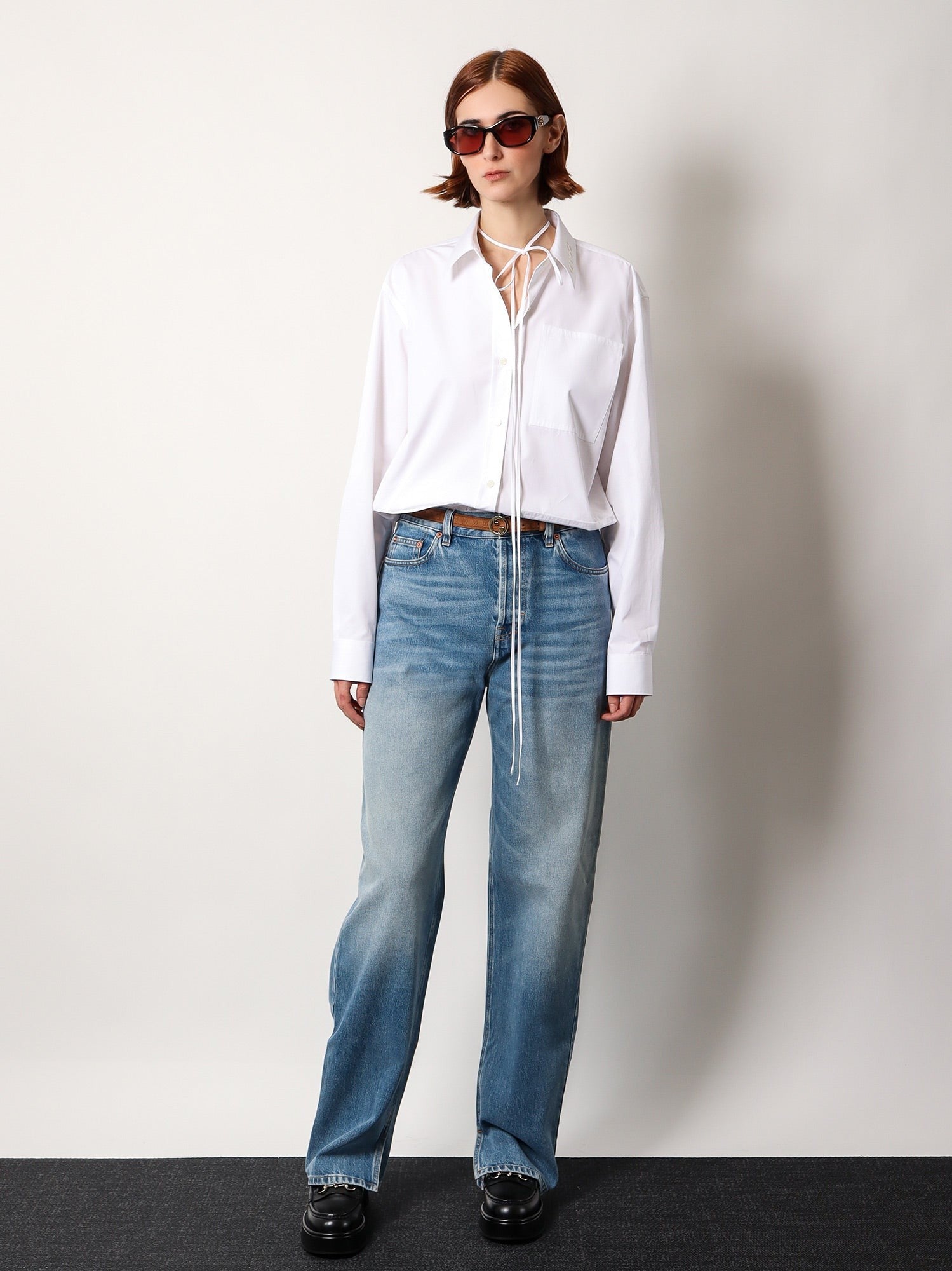 Gucci Oversize cotton shirt