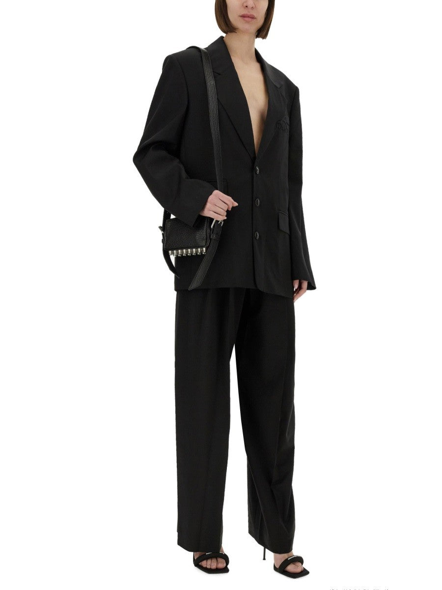 Alexander Wang TÚLMÉRETES BLAZER LOGÓVAL