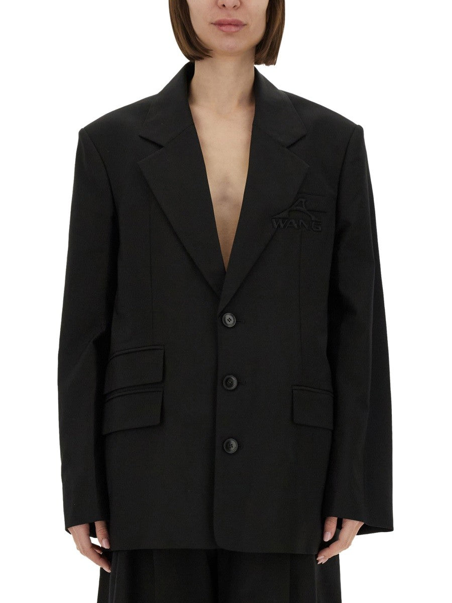 Alexander Wang TÚLMÉRETES BLAZER LOGÓVAL