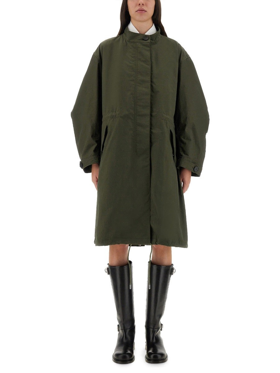 Givenchy OVERSIZED PARKA WITH LOGO PRINT