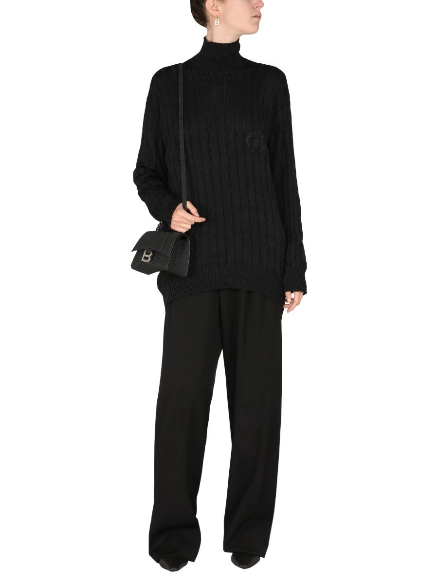 Balenciaga OVERSIZED TURTLENECK PULLOVER