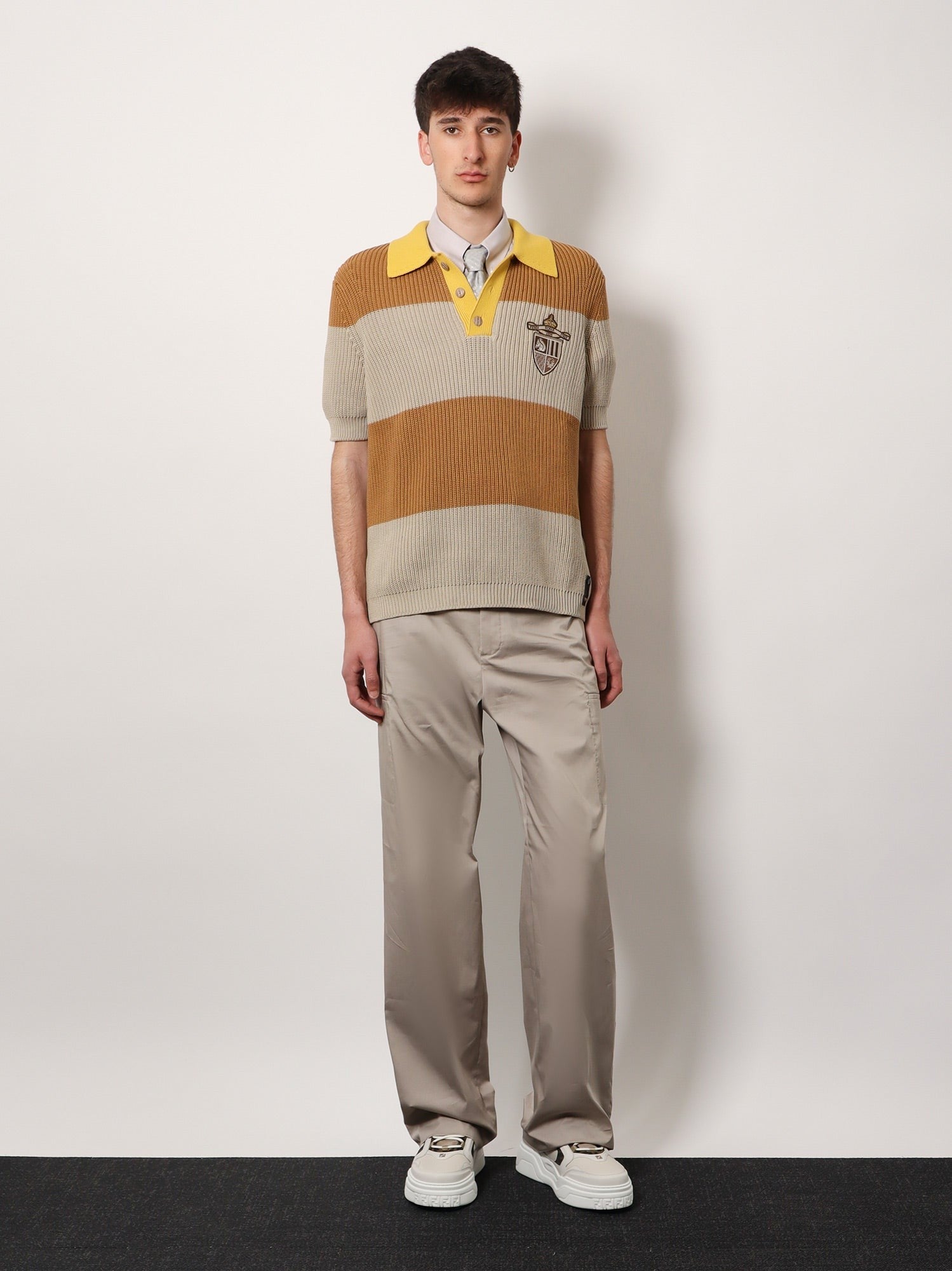 Fendi قميص قطني
