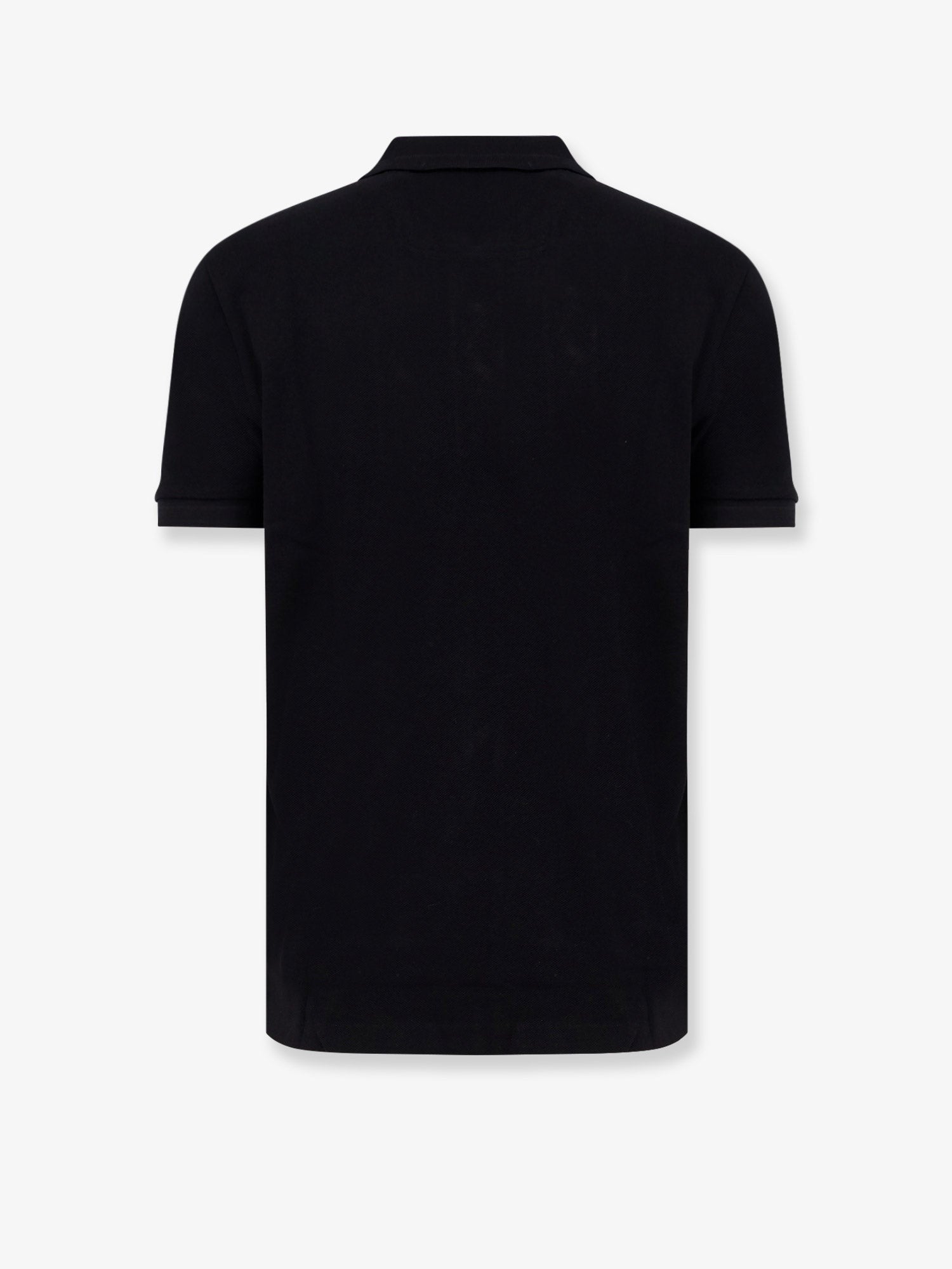 Boss Polo en coton avec profils brodés