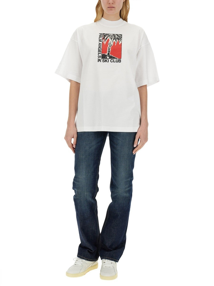 Palm Angels PALM SKI CLUB T-SHIRT