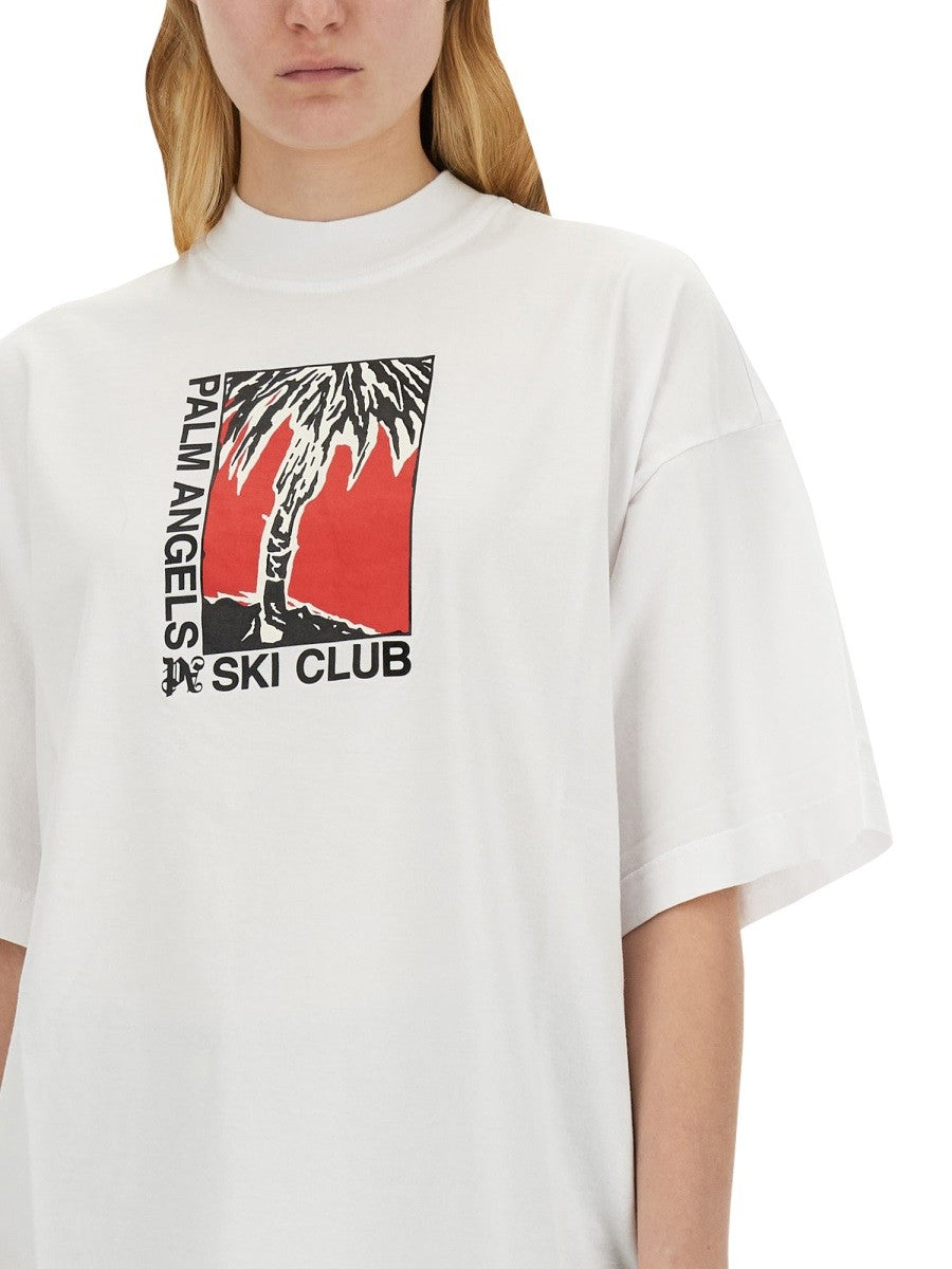 Palm Angels PALM SKI CLUB T-SHIRT