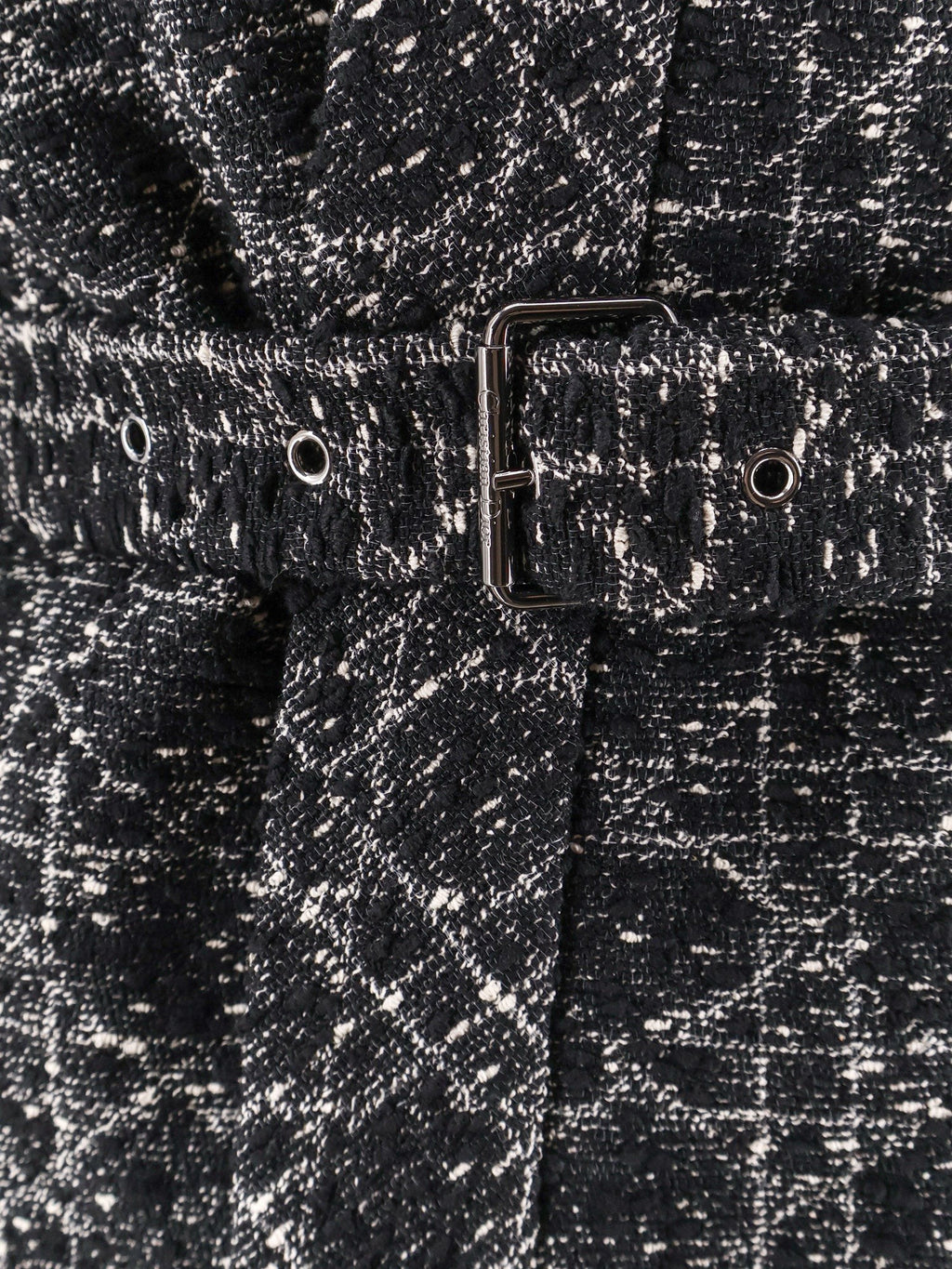 Dior Palto Macrocannage tvídové sako ze směsi bavlny