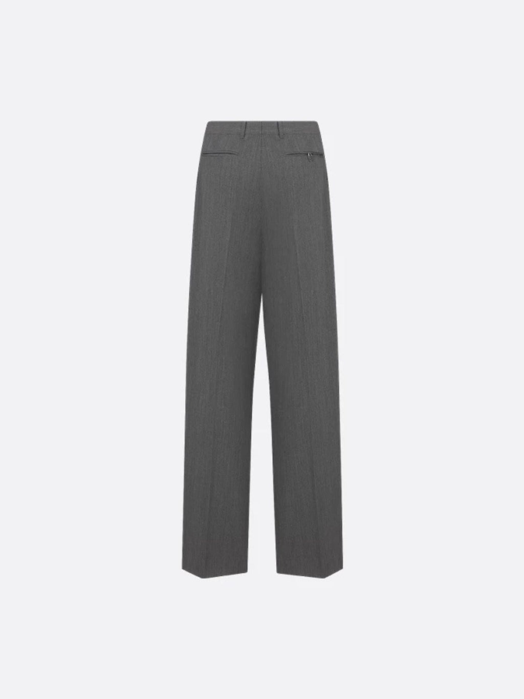 Dior Kalhoty z panenské vlny se záhyby