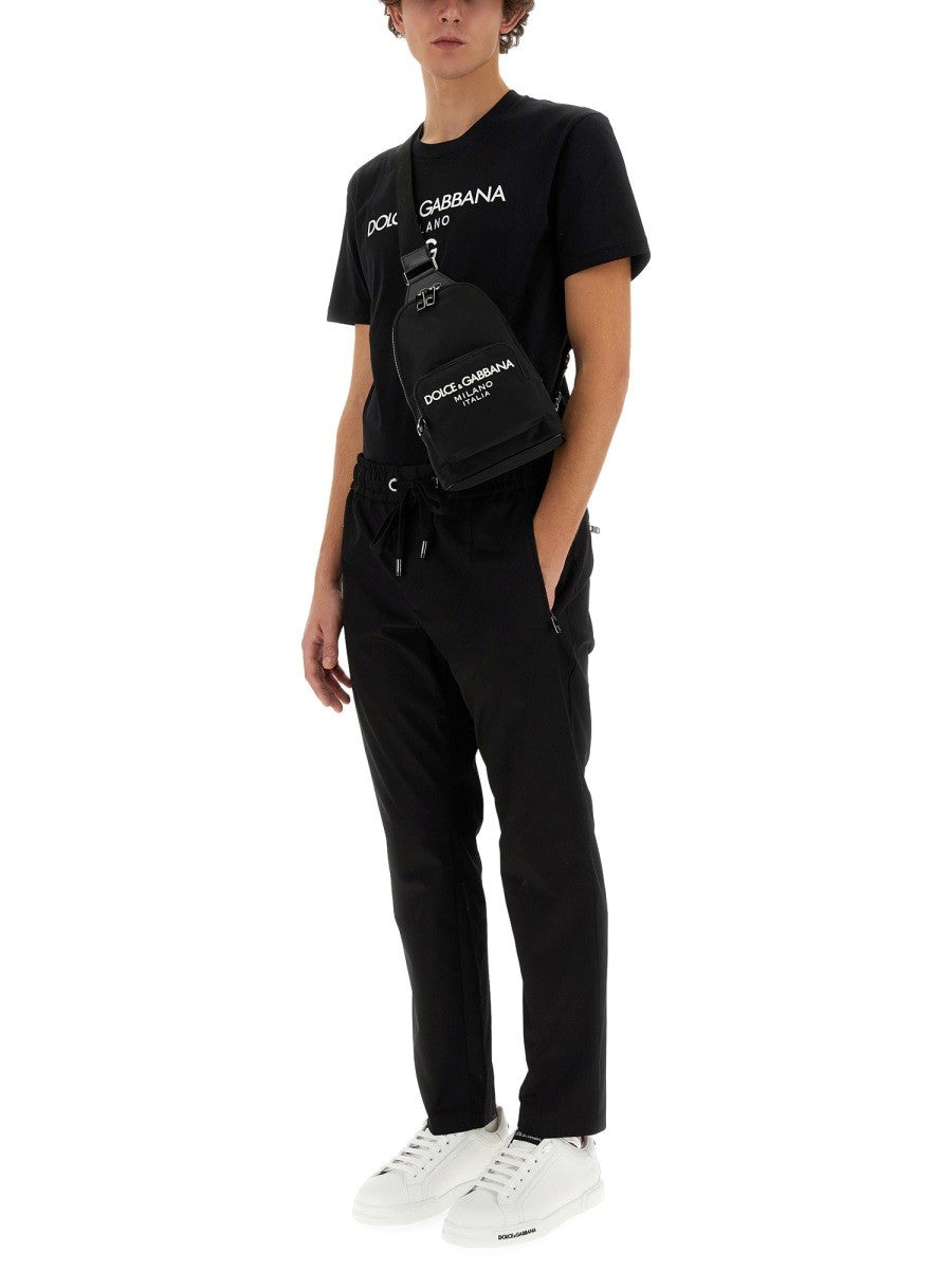 Dolce & Gabbana Joggingbyxor med plakett