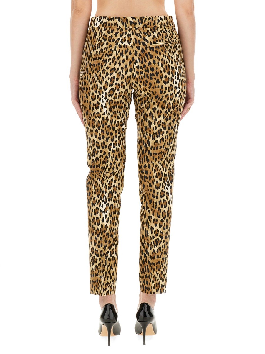 Moschino PANTS WITH ANIMAL PATTERN