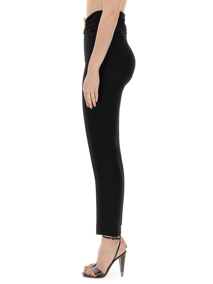 Moschino PANTS WITH HEART APPLICATION