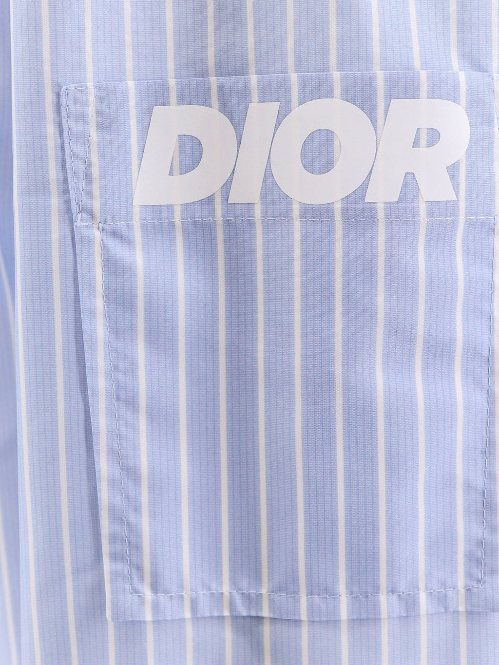 Dior Parley ocean plastic® ブルーテクニカルタフタシャツ