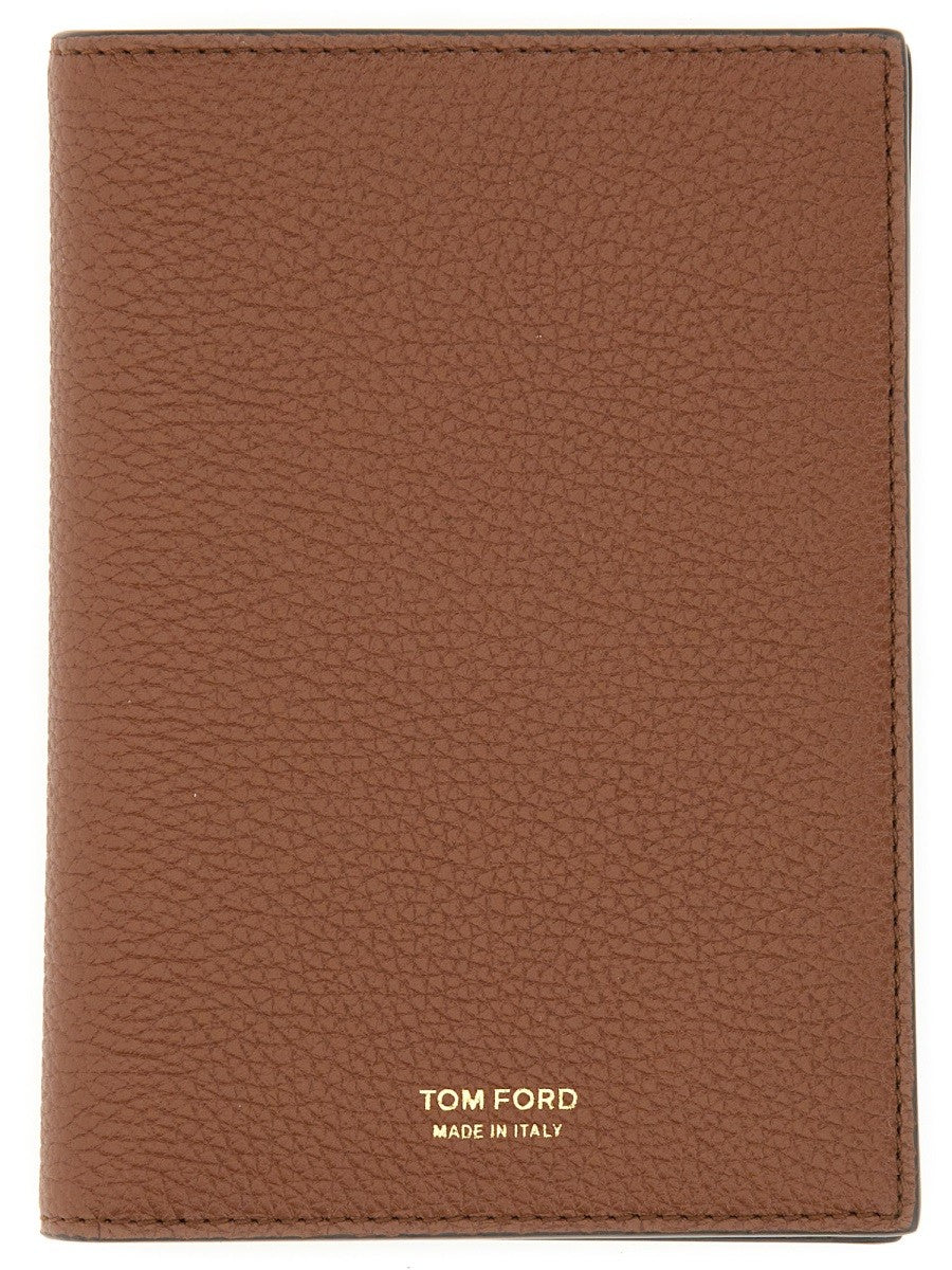 Tom Ford PORTA PASSAPORTO CON LOGO