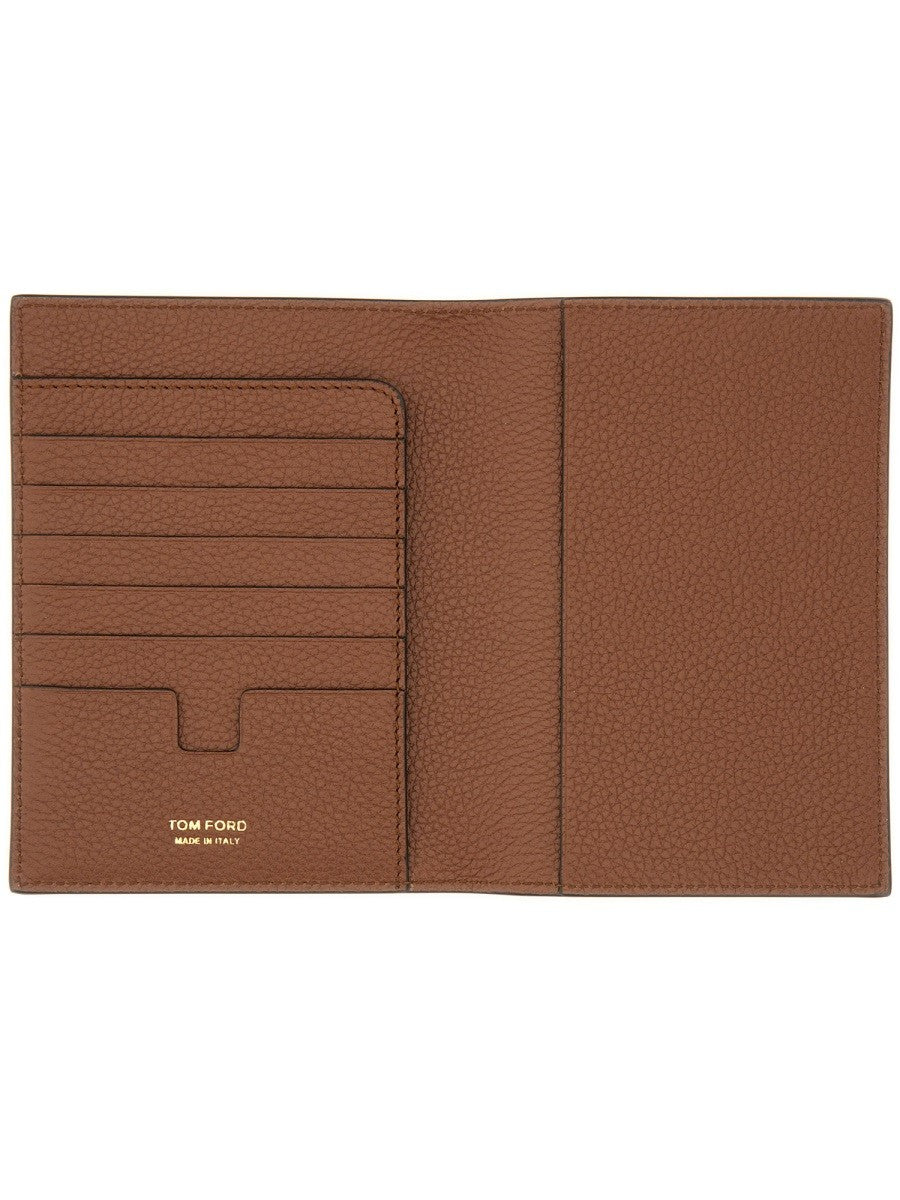 Tom Ford PORTA PASSAPORTO CON LOGO