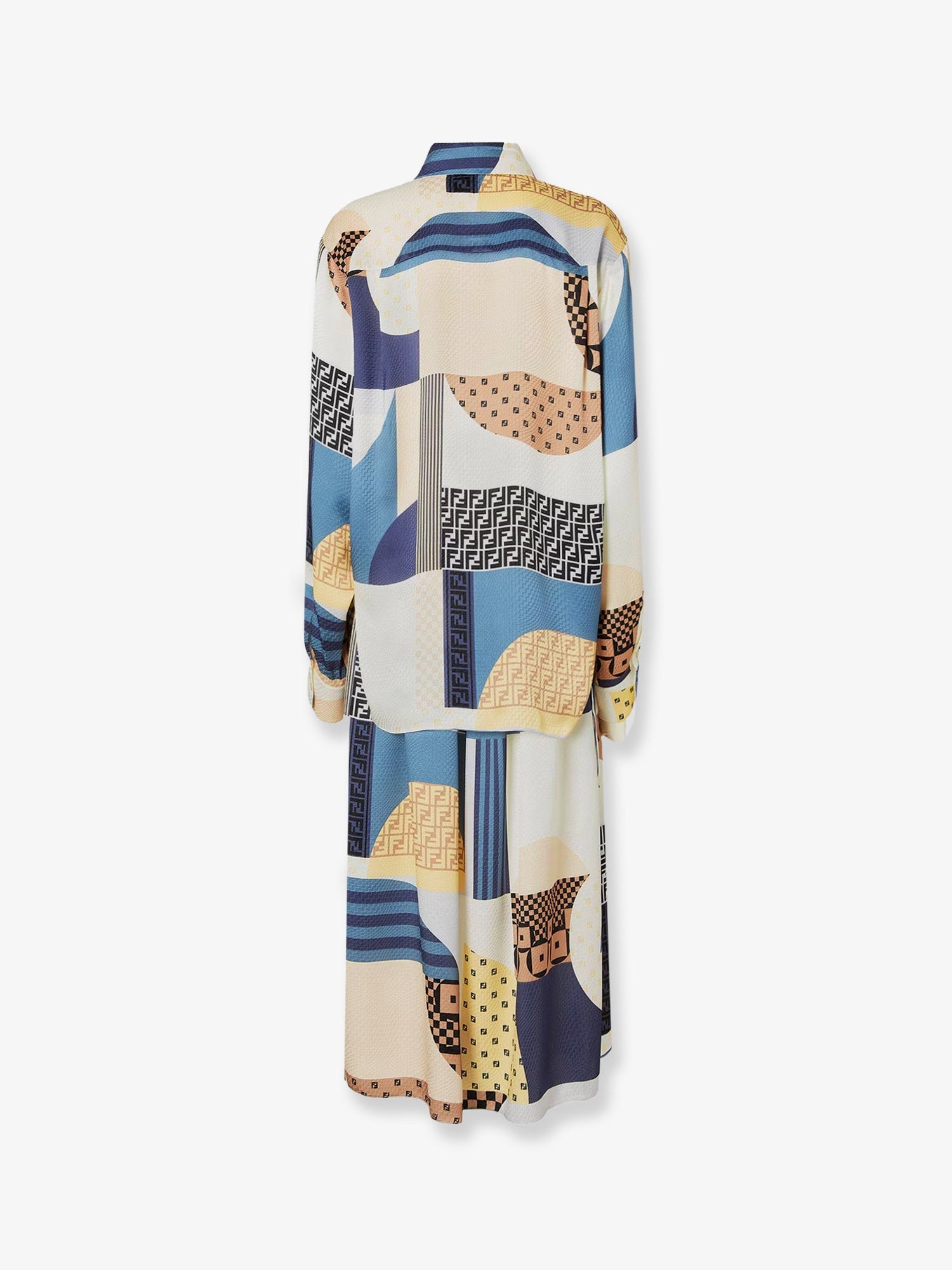 Fendi Patchwork selyemruha