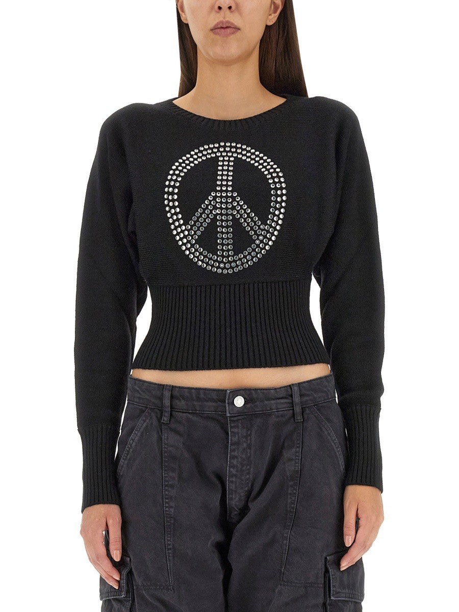 Moschino Jeans PULL "PEACE SYMBOL"