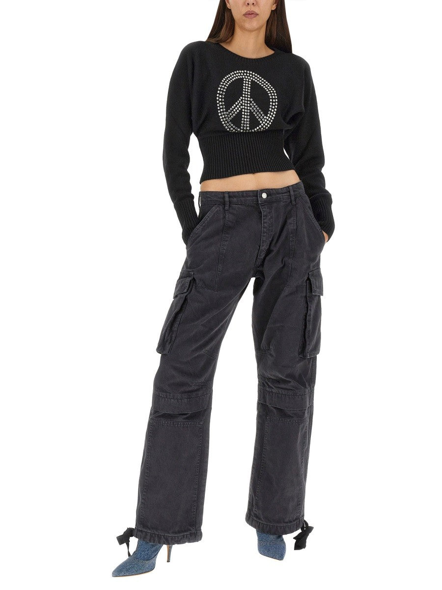 Moschino Jeans PULL "PEACE SYMBOL"