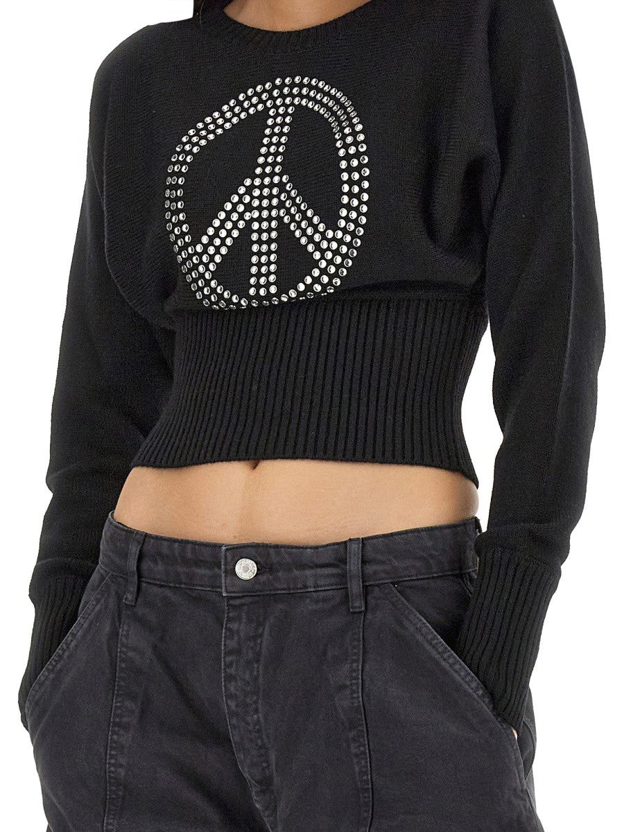Moschino Jeans PULL "PEACE SYMBOL"