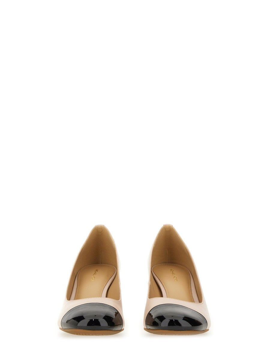 Michael By Michael Kors "PEARL FLEX" LEATHER PUMPS