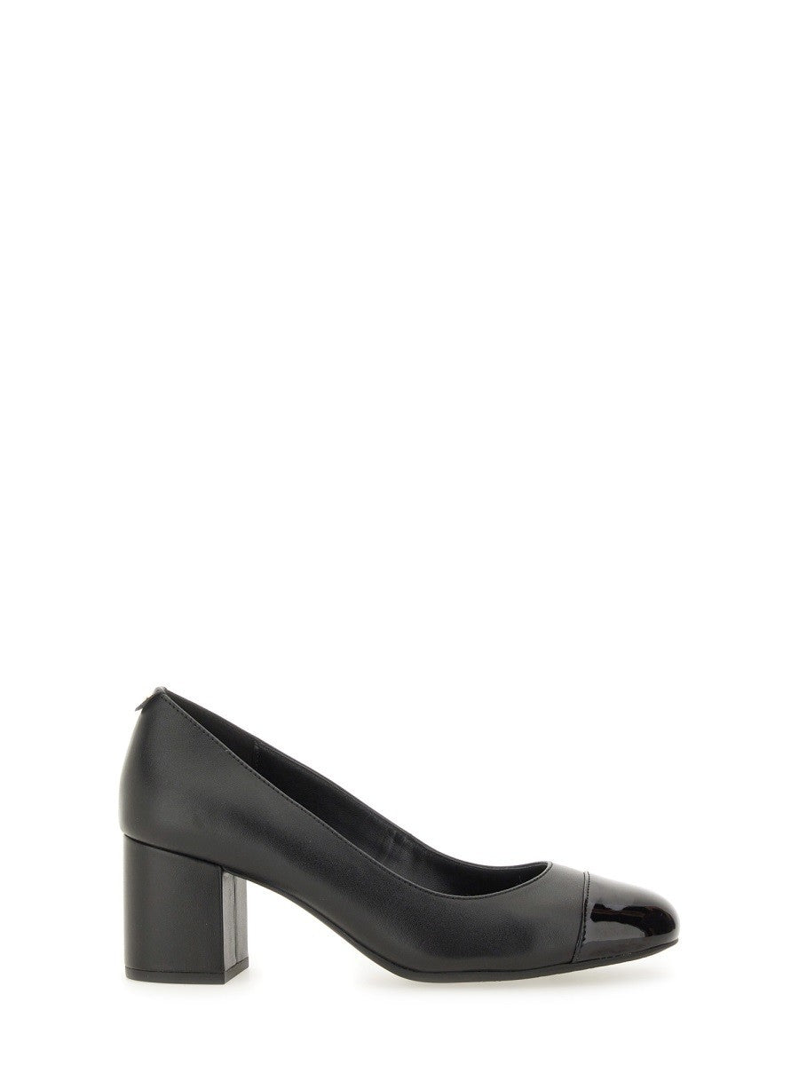 Michael By Michael Kors "PEARL FLEX" LEATHER PUMPS
