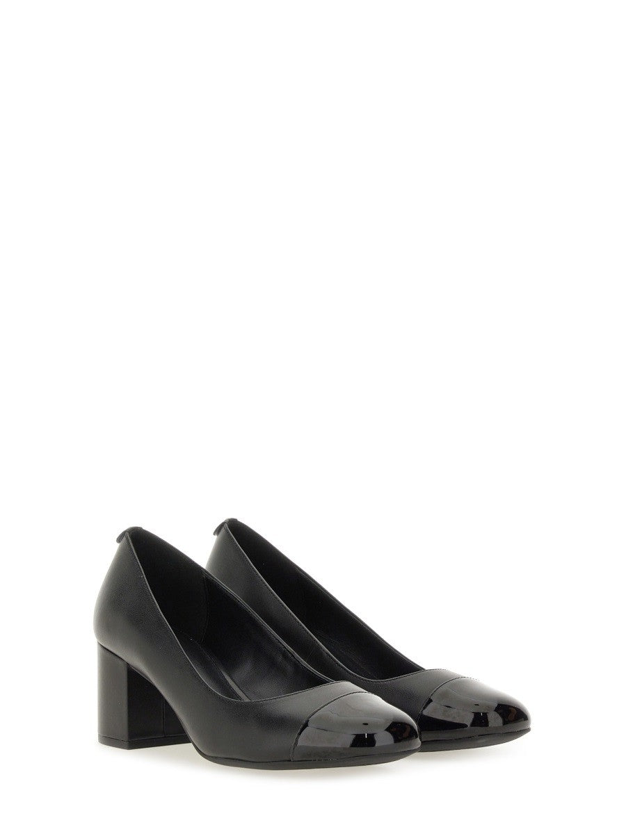 Michael By Michael Kors "PEARL FLEX" LEATHER PUMPS