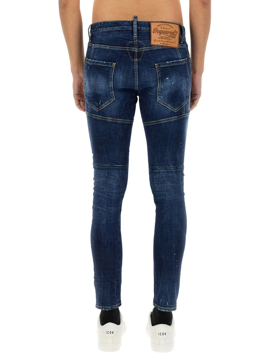Dsquared2 "PERFECT CLEAN WASH TIDY BIKER" JEANS