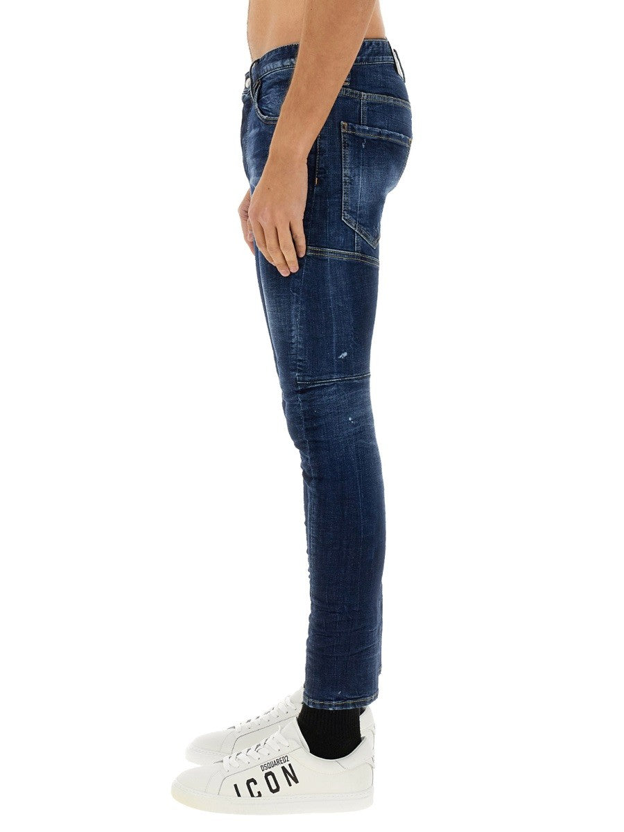 Dsquared2 "PERFECT CLEAN WASH TIDY BIKER" JEANS