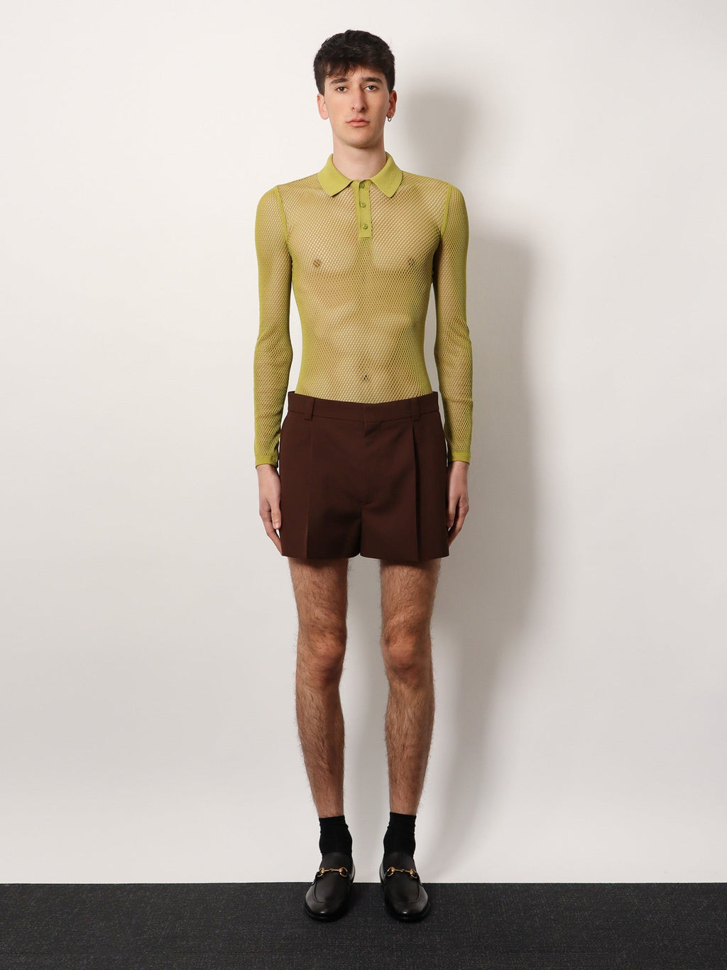 Gucci Polo perforé