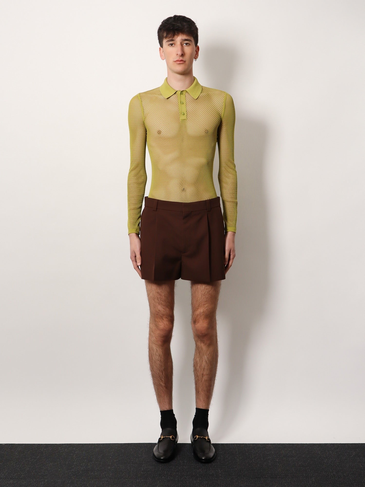 Gucci Polo perforé