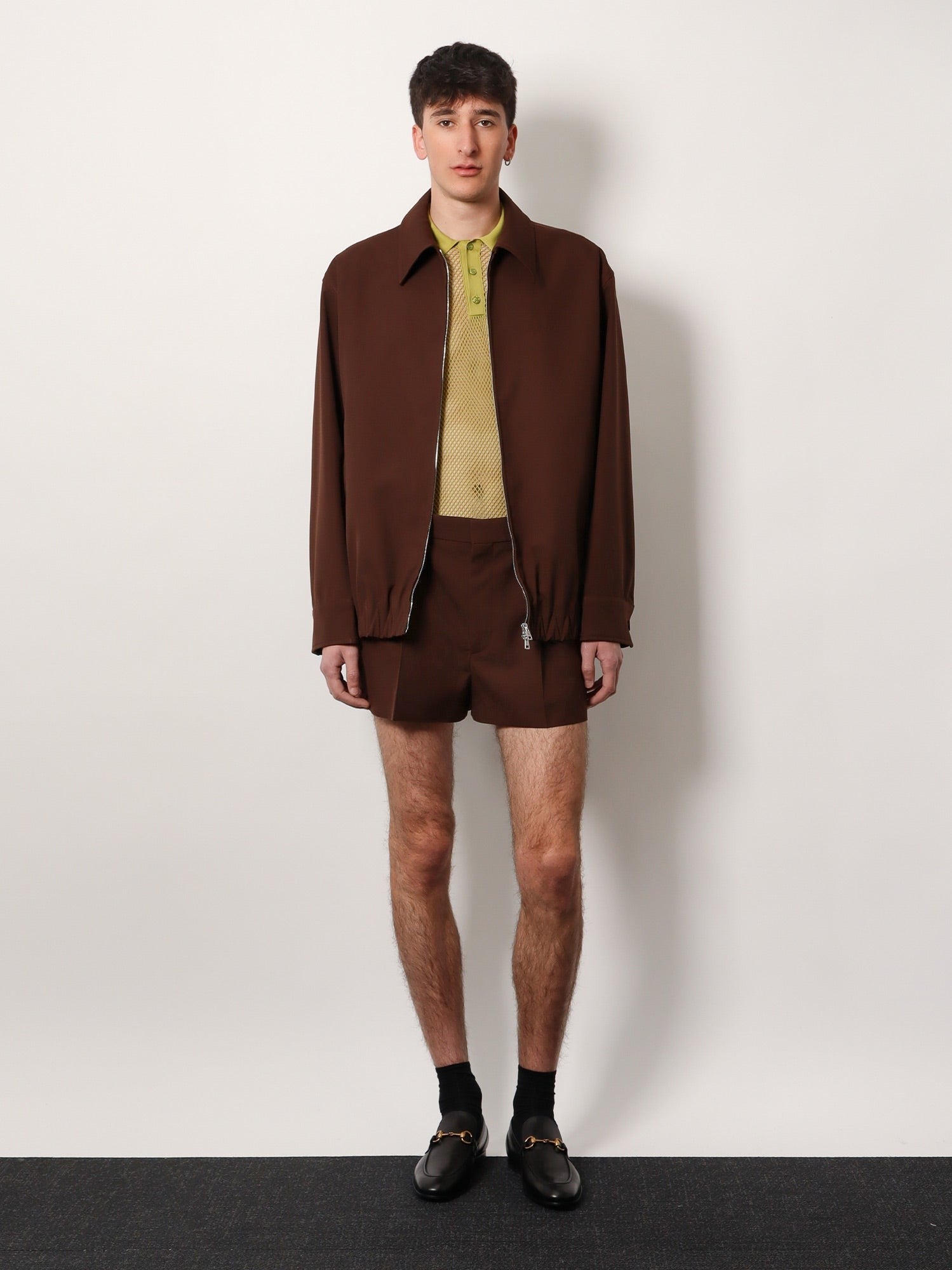 Gucci Polo perforé