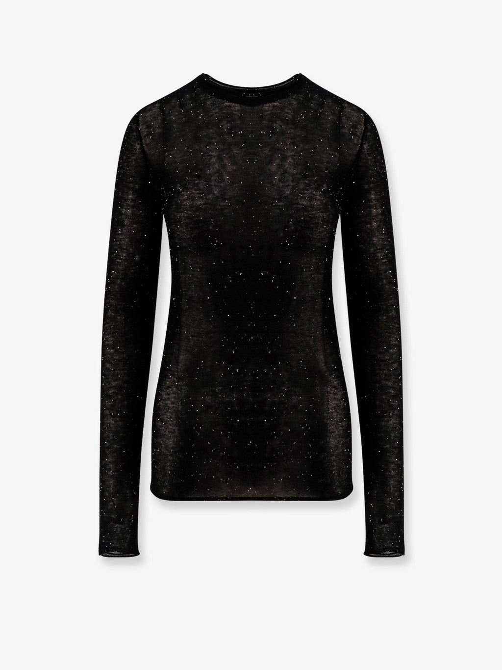 Pinko Pico wool top with rhinestones