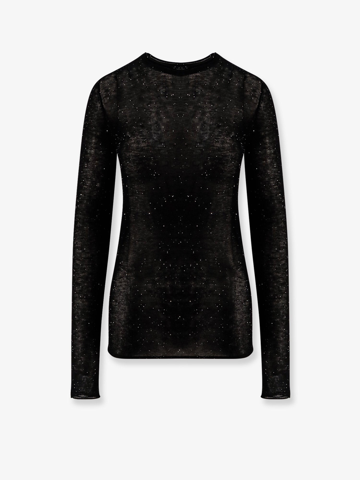 Pinko Pico wool top with rhinestones