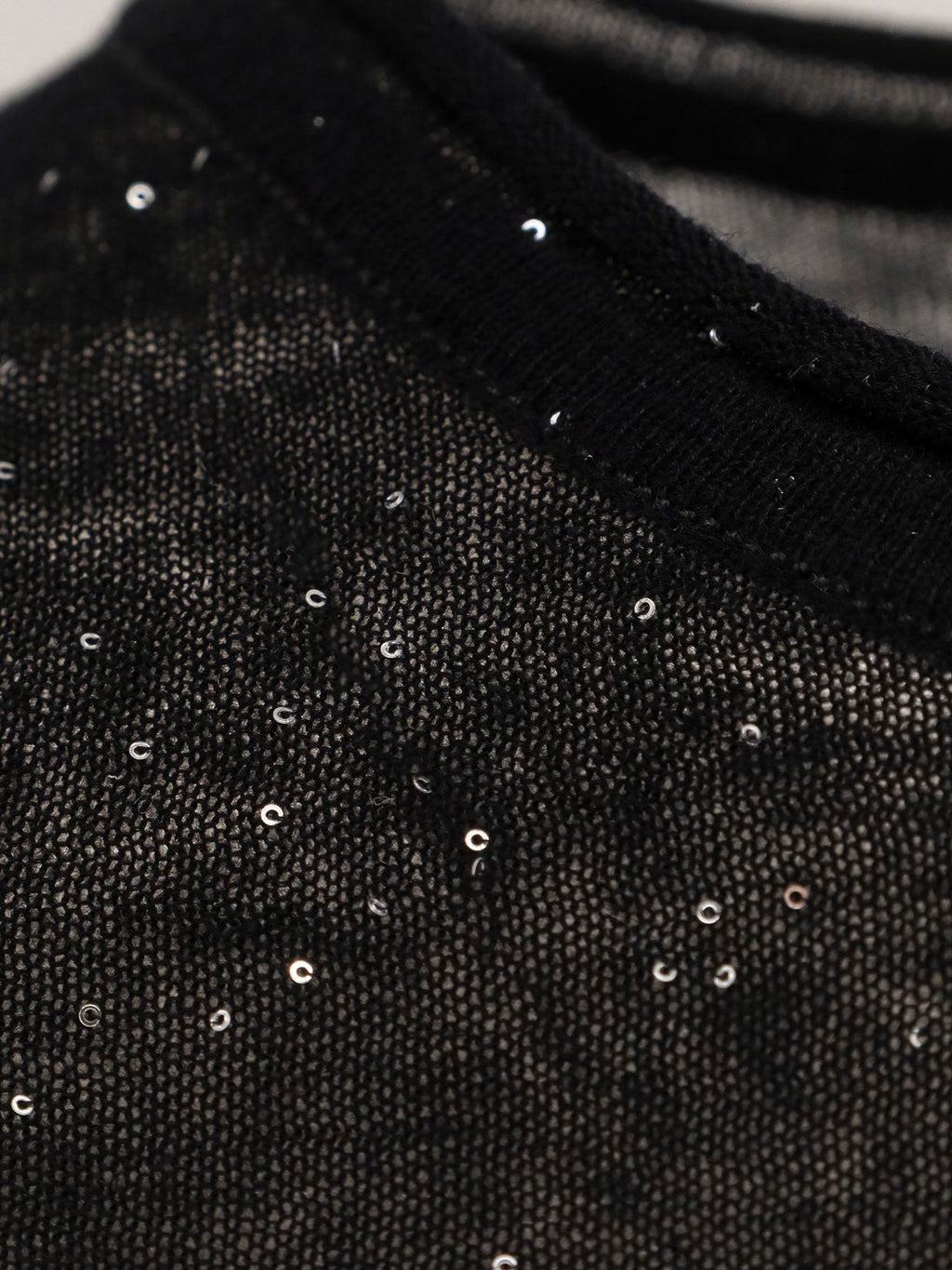 Pinko Pico wool top with rhinestones
