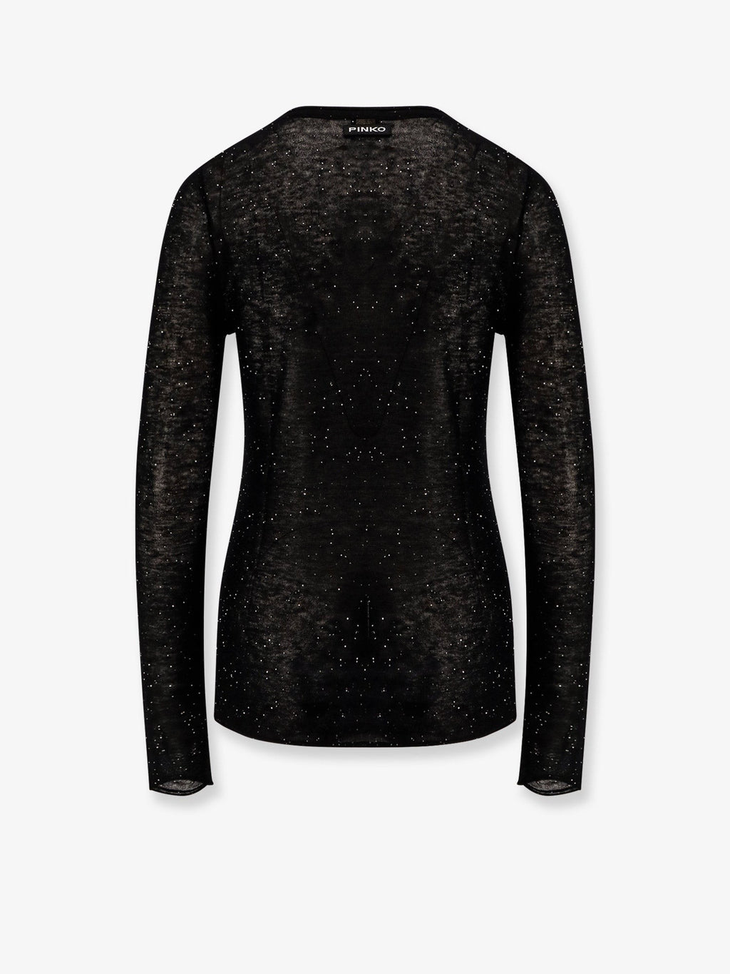 Pinko Pico wool top with rhinestones