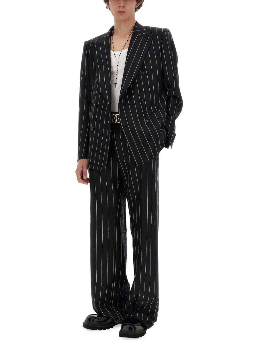 Dolce & Gabbana NÅLESTRIPEDE BUKSER