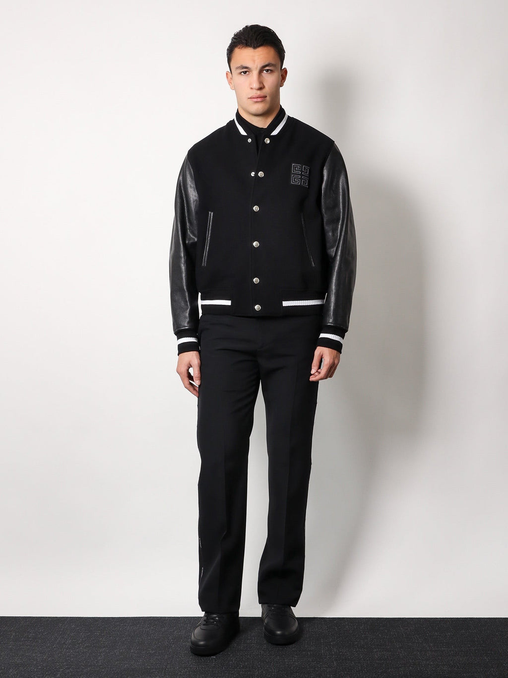 Givenchy Μπλουζάκι πόλο από βαμβάκι Piqué με κέντημα 4G