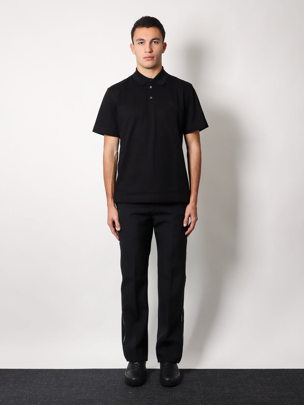 Givenchy Μπλουζάκι πόλο από βαμβάκι Piqué με κέντημα 4G