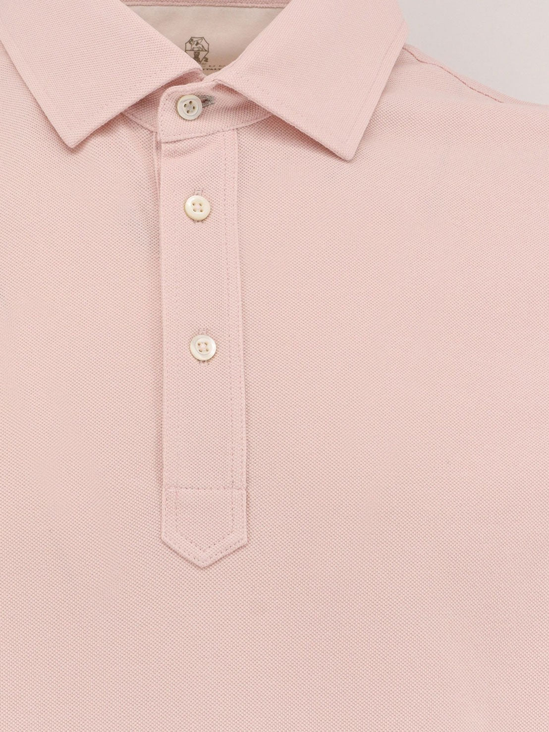Brunello Cucinelli Piquet cotton polo shirt