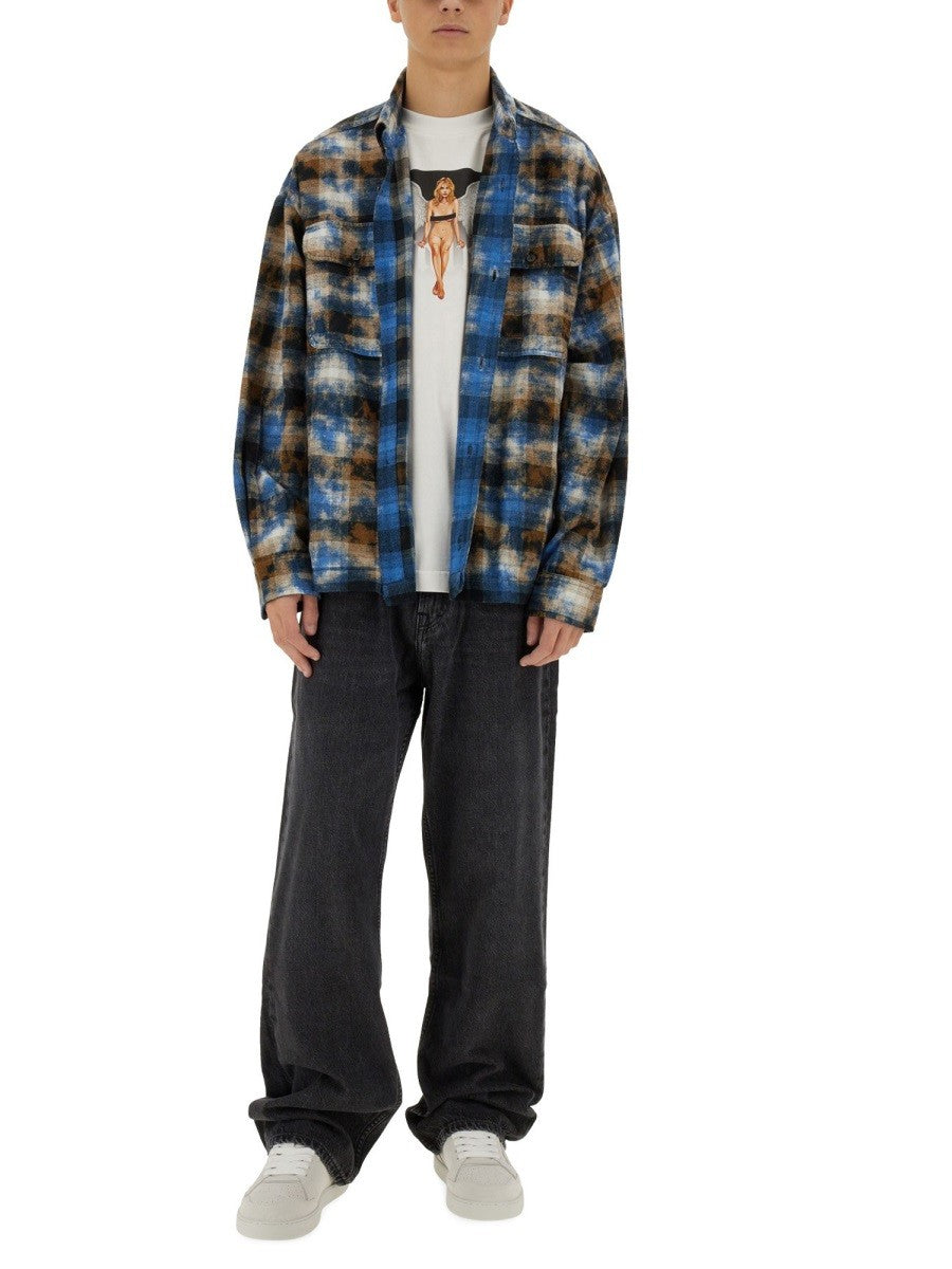 Palm Angels PLAID SHIRT
