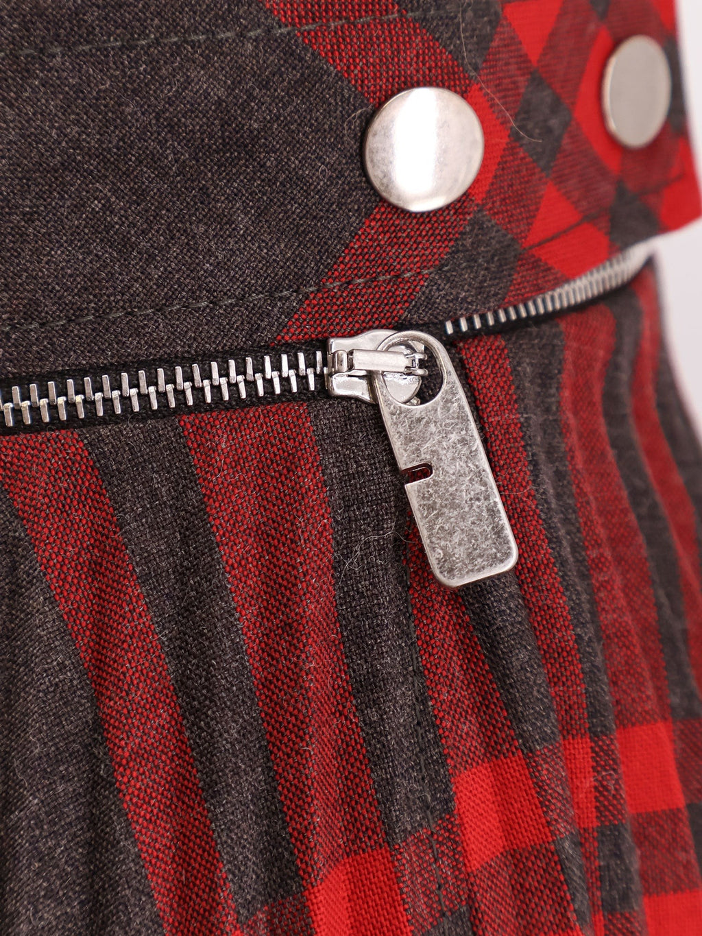 Burberry Plisovaná sukně z vlněné směsi