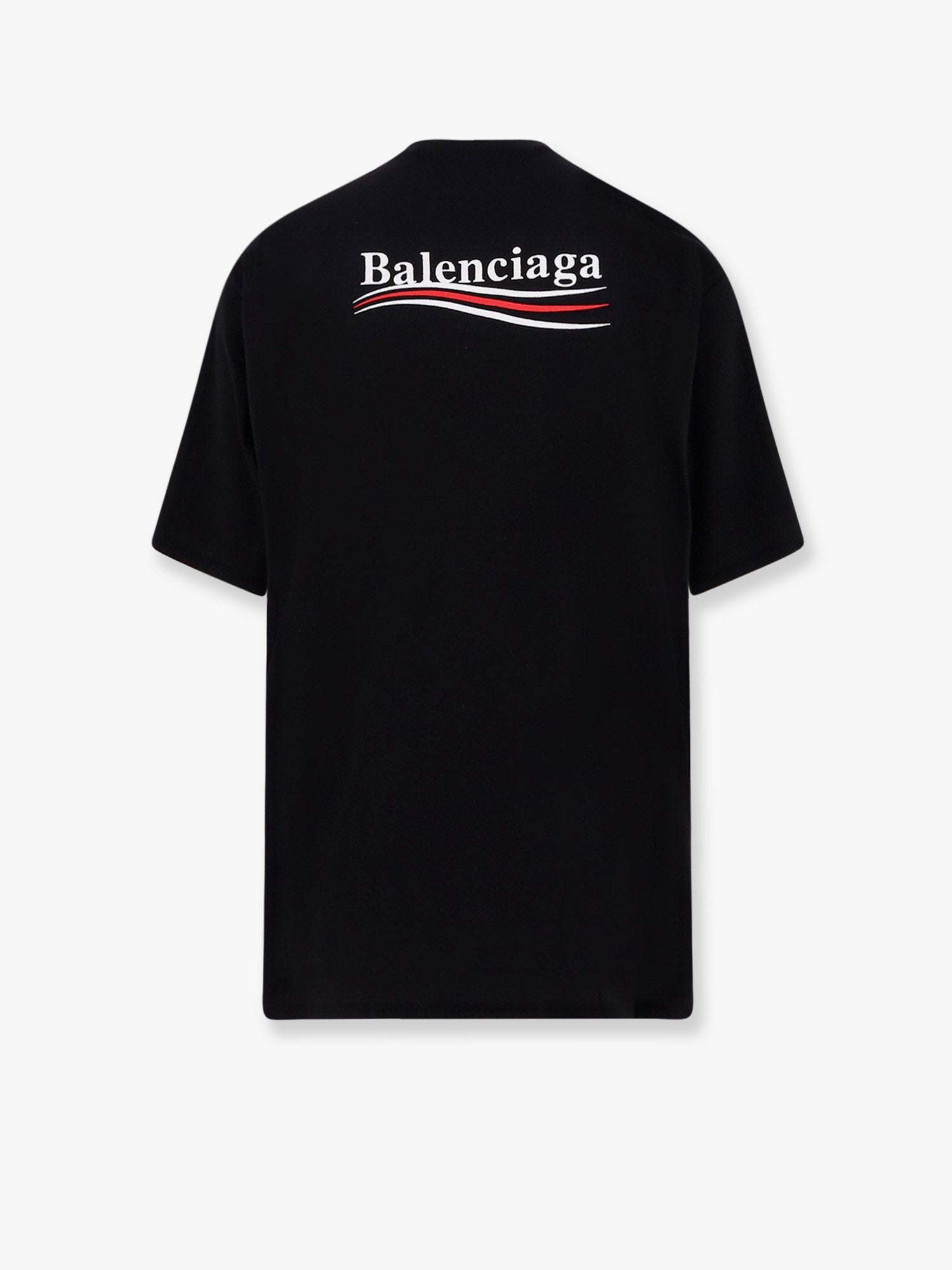 Balenciaga Political Campaign logo T-skjorte i bomull